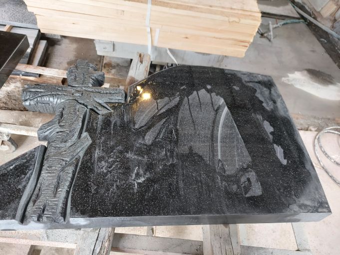 Płyta granitowa nagrobkowa